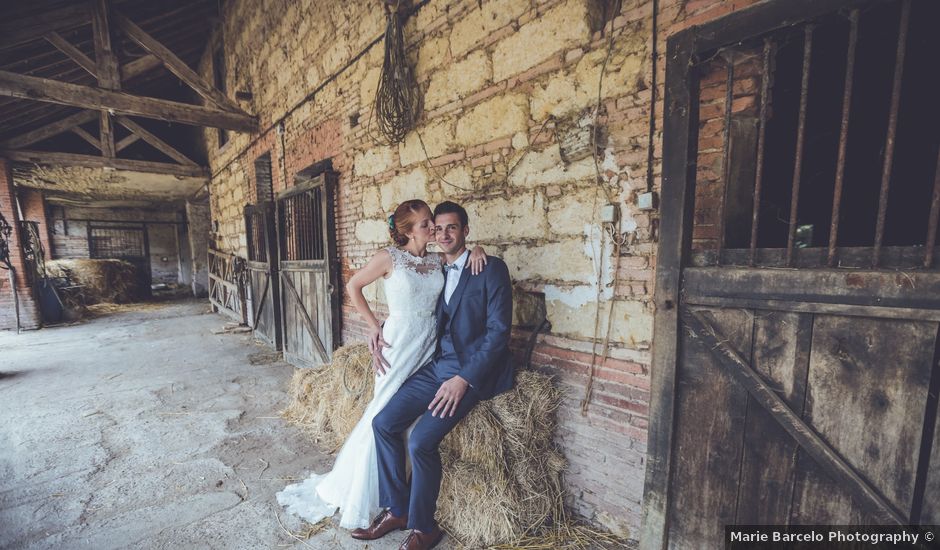 Le mariage de Benjamin et Valérie à Saint-Lizier-du-Planté , Gers