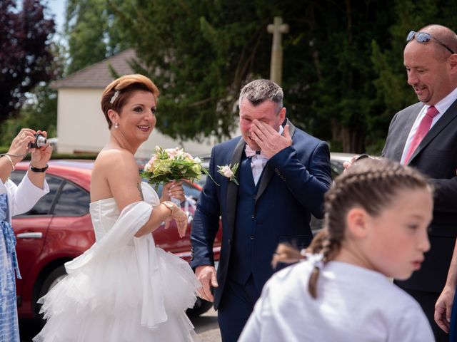 Le mariage de David et Clairette à La Selle-la-Forge, Orne 7