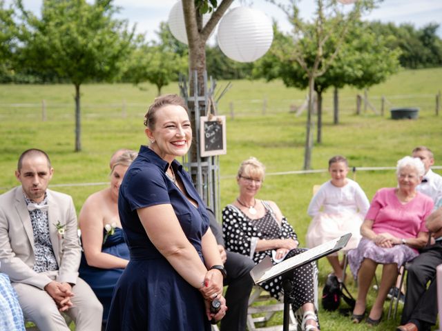 Le mariage de David et Clairette à La Selle-la-Forge, Orne 39