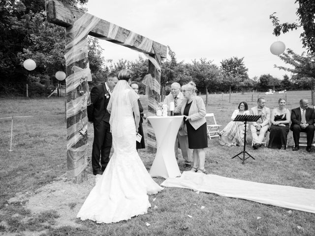 Le mariage de David et Clairette à La Selle-la-Forge, Orne 42