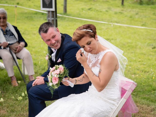 Le mariage de David et Clairette à La Selle-la-Forge, Orne 48