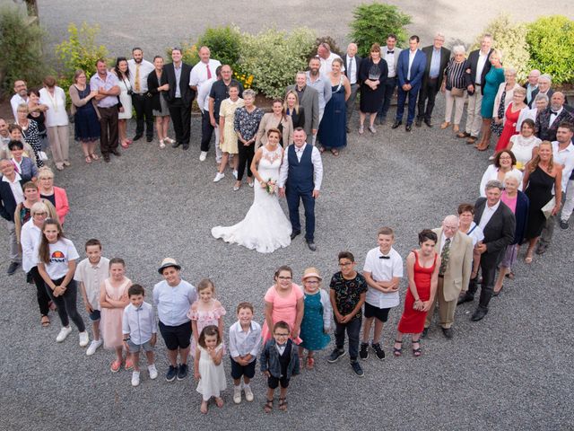 Le mariage de David et Clairette à La Selle-la-Forge, Orne 68