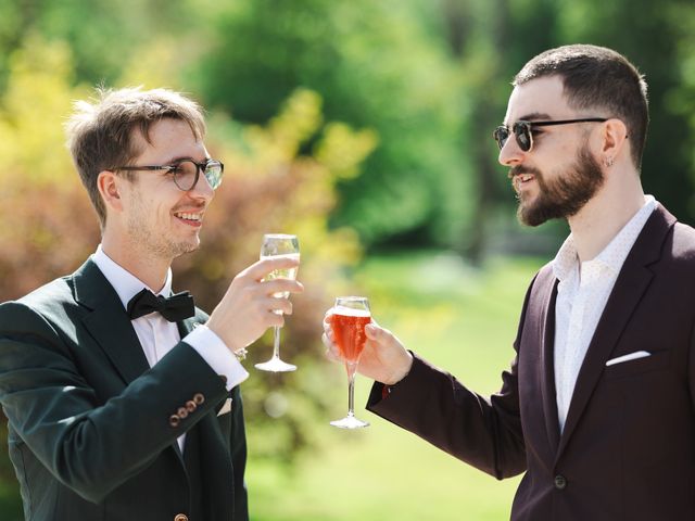 Le mariage de Manon et Loic à Landaville, Vosges 86