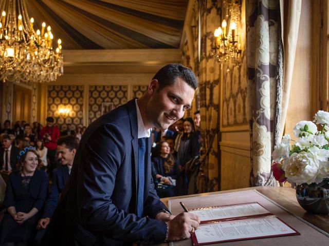 Le mariage de Axel et Anaïs à Paris, Paris 84