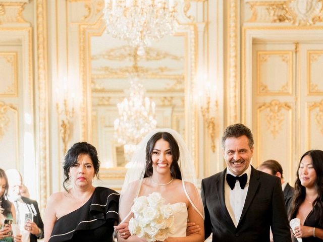 Le mariage de Mahmoud et Alxexandra à Paris, Paris 55