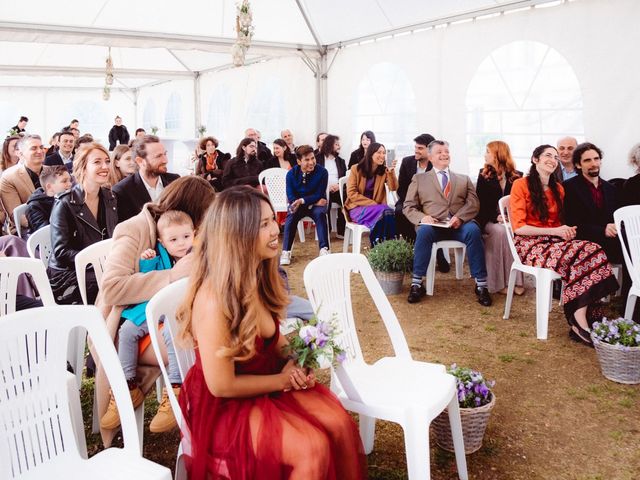 Le mariage de Eric et Mya à Buzançais, Indre 87