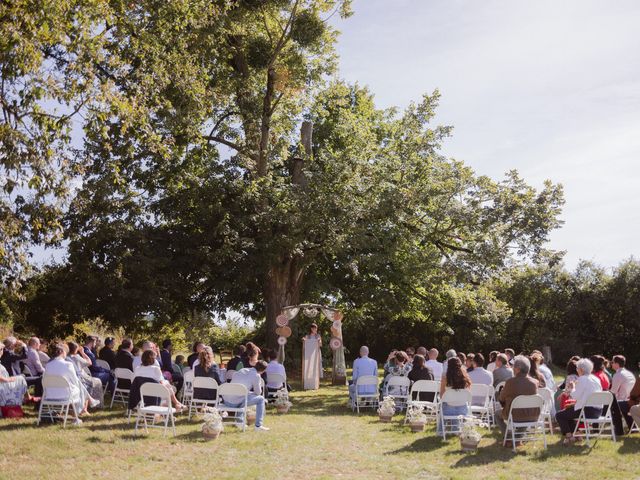 Le mariage de Benjamin et Marine à Anché, Vienne 54