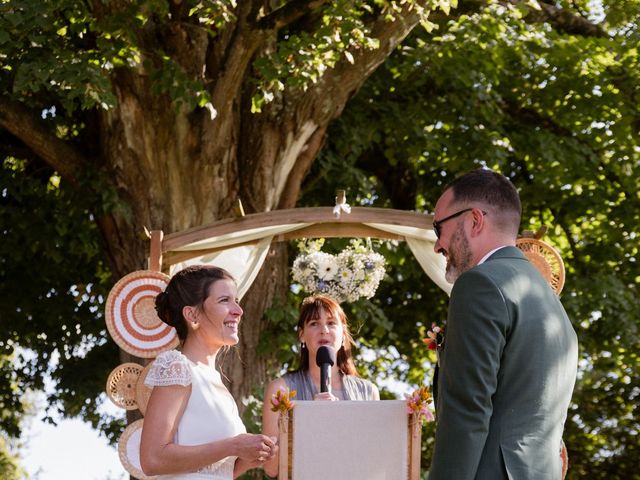 Le mariage de Benjamin et Marine à Anché, Vienne 74