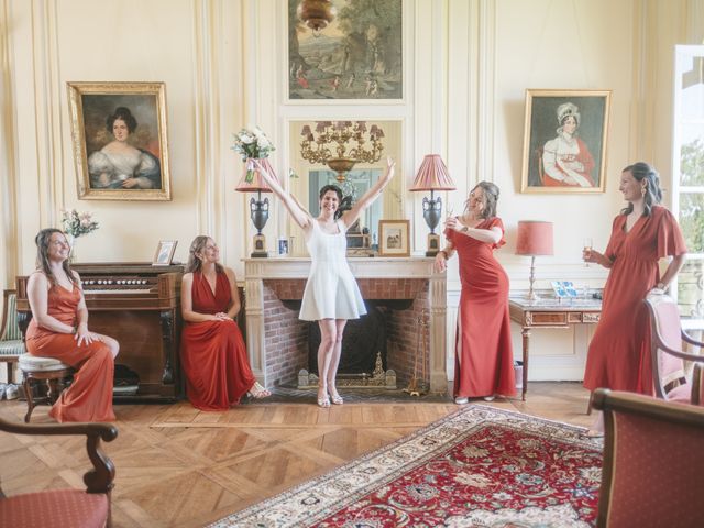 Le mariage de Thibaut et Laura à Radepont, Eure 1