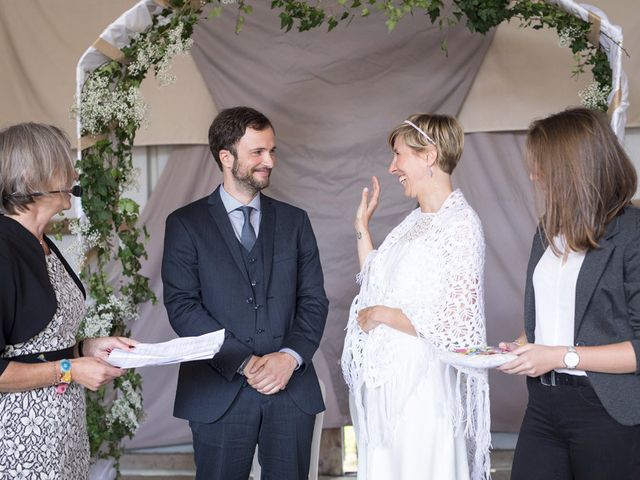 Le mariage de John et Caroline à Épagne-Épagnette, Somme 18