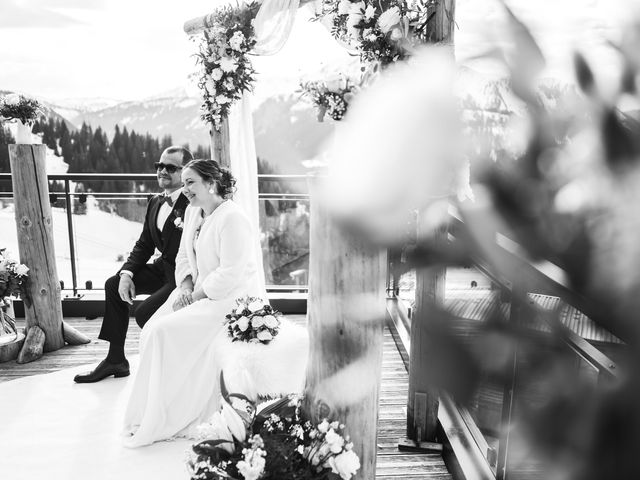 Le mariage de Mathieux et Céline à Châtel, Haute-Savoie 38