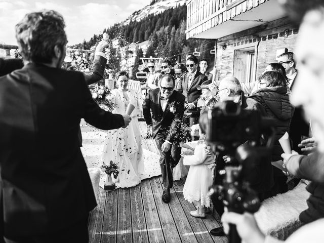 Le mariage de Mathieux et Céline à Châtel, Haute-Savoie 43
