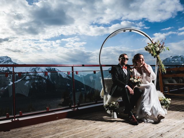 Le mariage de Mathieux et Céline à Châtel, Haute-Savoie 44