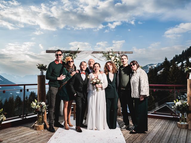 Le mariage de Mathieux et Céline à Châtel, Haute-Savoie 45
