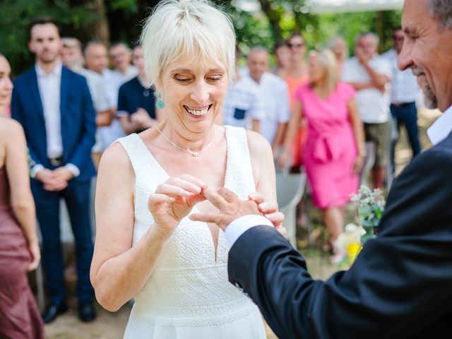 Le mariage de Hubert et Carole à Lussas, Ardèche 43