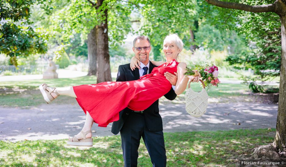 Le mariage de Hubert et Carole à Lussas, Ardèche