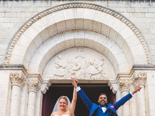 Le mariage de Puvanendra et Audrey à Saint-Aigulin, Charente Maritime 21