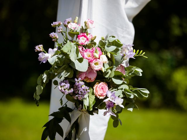 Le mariage de Yann et Lauriana à Trédion, Morbihan 85