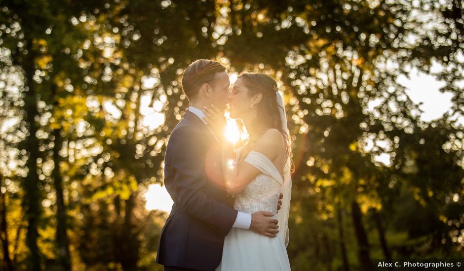 Le mariage de James et Claire à Allemans, Dordogne