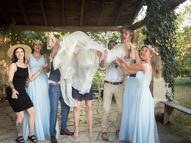 Le mariage de Dorian et Clémence à Saint-Astier, Dordogne 135