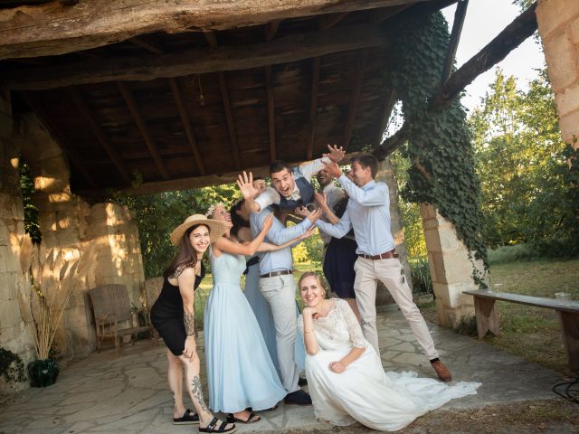 Le mariage de Dorian et Clémence à Saint-Astier, Dordogne 143