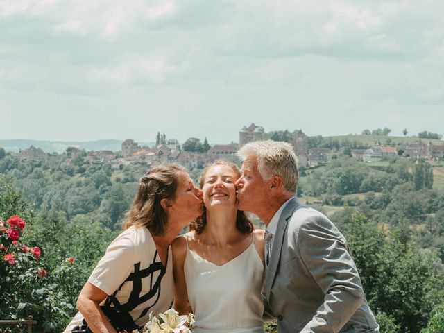 Le mariage de Jake et Phoebe à Curemonte, Corrèze 7