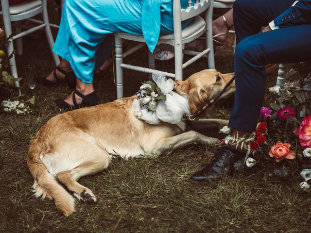 Le mariage de Chris et Kira à Excideuil, Dordogne 46