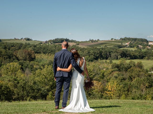 Le mariage de Aurelie  et Sébastien   à Aillas, Gironde 16