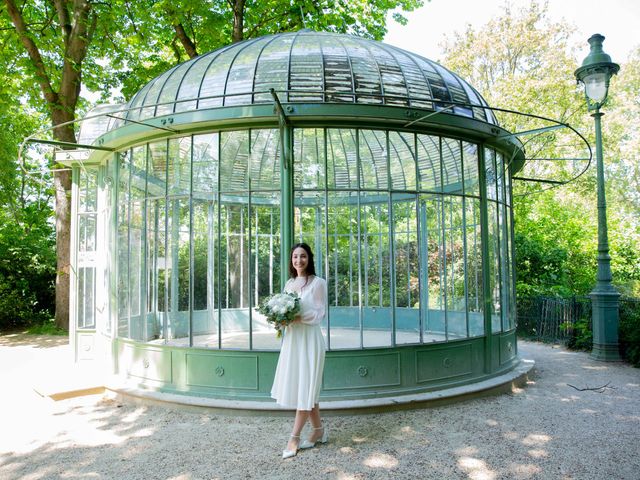 Le mariage de Séna et Vede à Paris, Paris 10