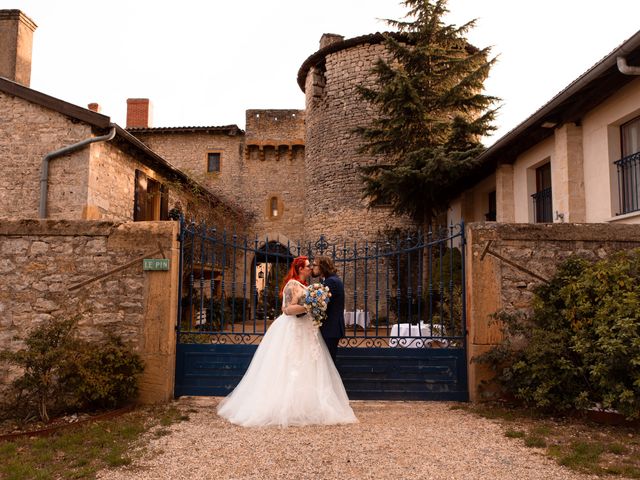 Le mariage de Jordy et Ophélie à Morancé, Rhône 78