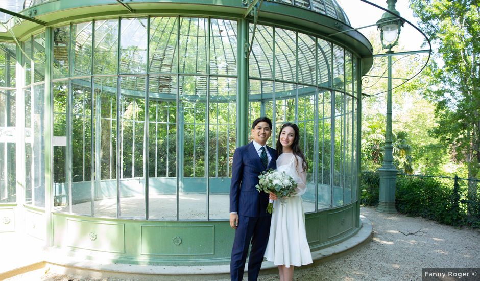 Le mariage de Séna et Vede à Paris, Paris