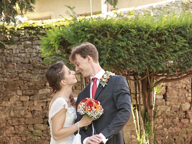 Le mariage de Massimo et Pauline à Cluny, Saône et Loire 7