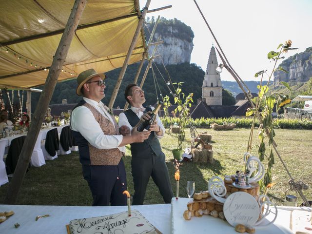 Le mariage de Romain et Charles-Edouard à Baume-les-Messieurs, Jura 70