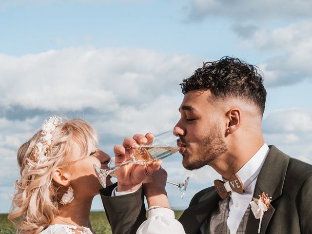 Le mariage de Mickael et Marion à Courcelles-en-Bassée, Seine-et-Marne 77