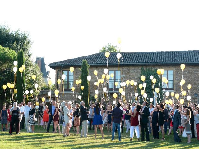 Le mariage de Thomas et Elodie à Lacenas, Rhône 74