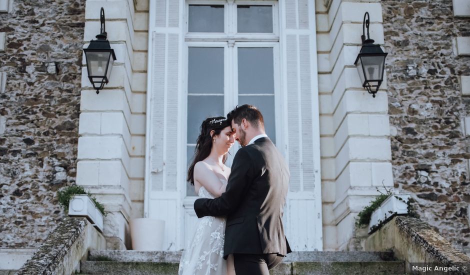 Le mariage de Adrien et Megan à Rochefort-sur-Loire, Maine et Loire