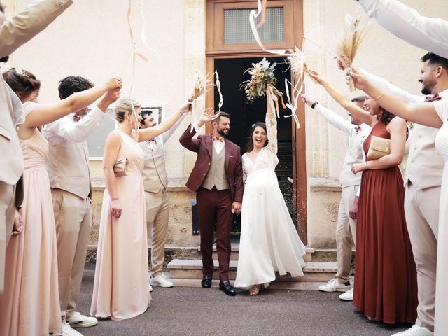 Le mariage de Cédric et Margot à Aillas, Gironde 22