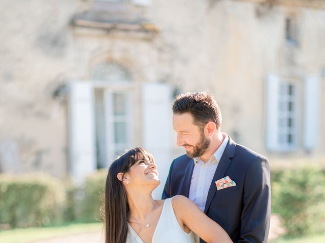 Le mariage de Flavia et Alex à Cartelègue, Gironde 12