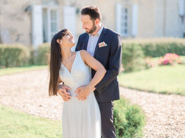 Le mariage de Flavia et Alex à Cartelègue, Gironde 16