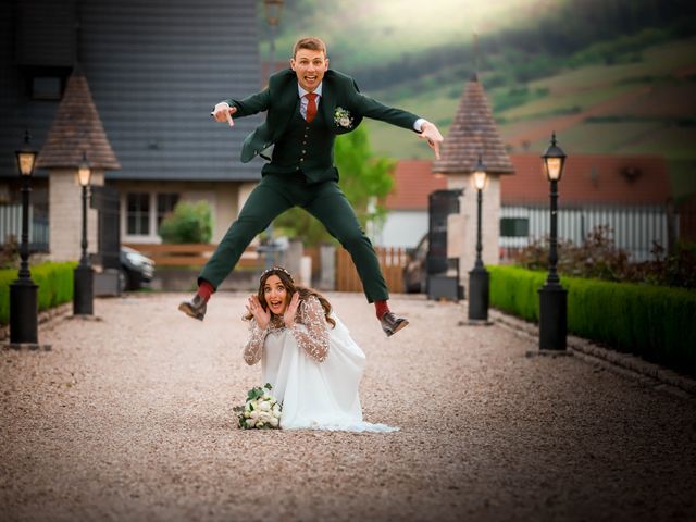 Le mariage de Damien et Marjorie à Wettolsheim, Haut Rhin 32