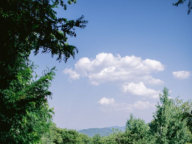 Le mariage de Fred et Laurence à Génolhac, Gard 3