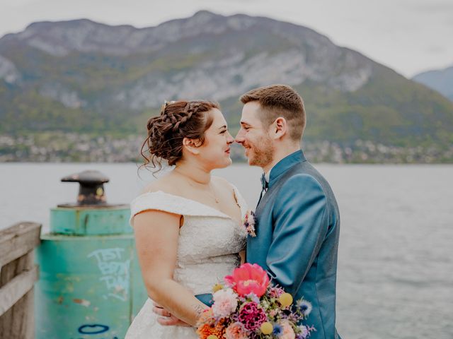 Le mariage de Thomas et Marjorie à Faverges, Haute-Savoie 4