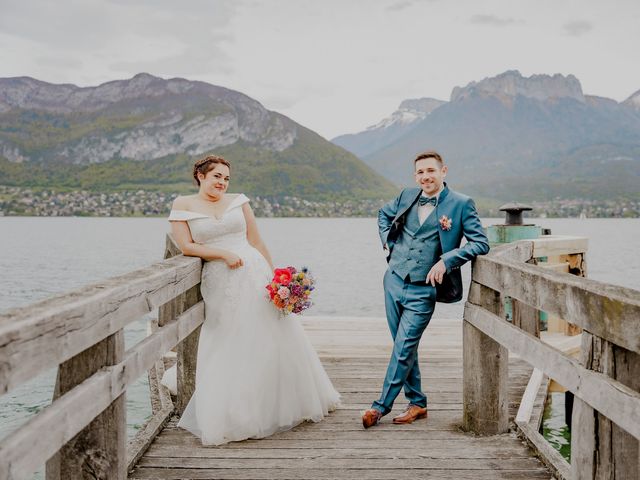 Le mariage de Thomas et Marjorie à Faverges, Haute-Savoie 28
