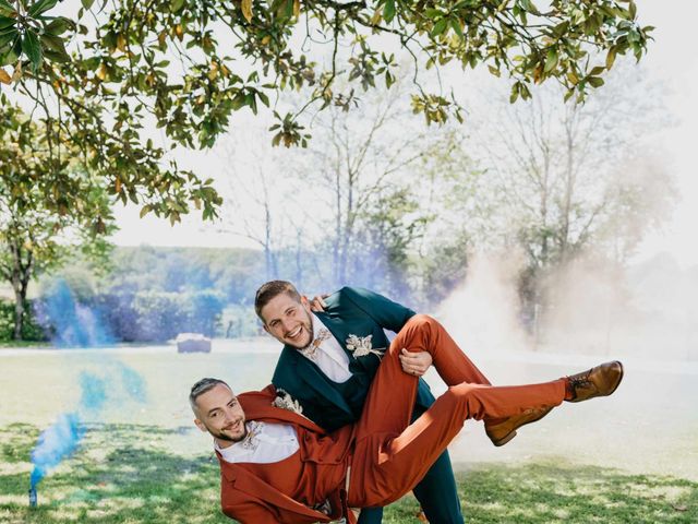 Le mariage de Bouvry  et Aurelien à Vaiges, Mayenne 9