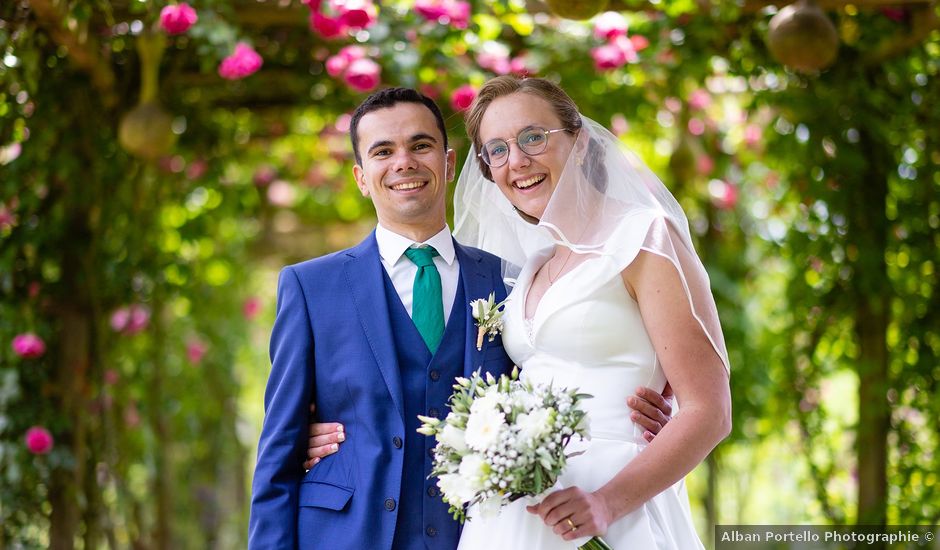 Le mariage de Louis-Marie et Albane à La Romieu, Gers