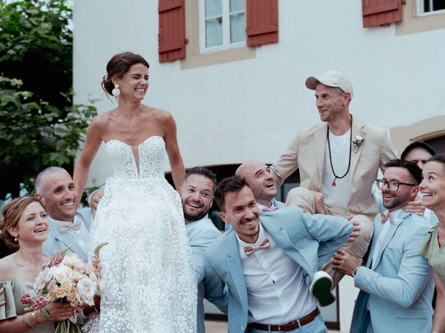 Le mariage de David et Camille à Angresse, Landes 11