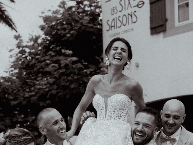 Le mariage de David et Camille à Angresse, Landes 12