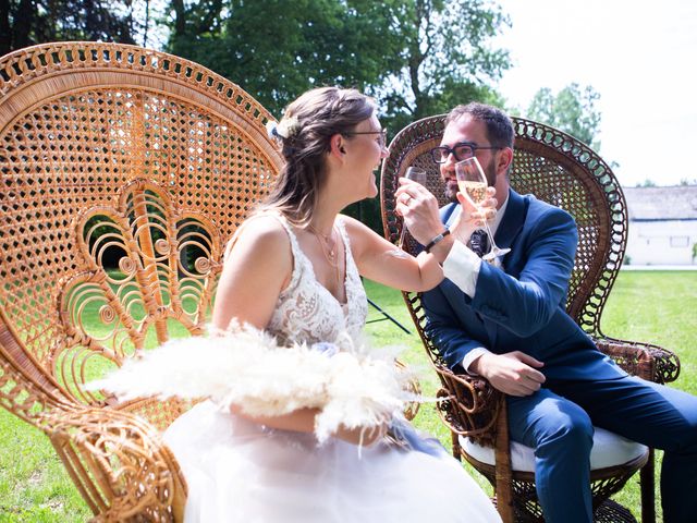 Le mariage de Simon et Adeline à Mérélessart, Somme 24