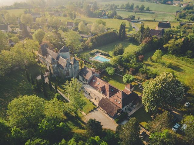 Le mariage de Benjamin et Rachel à Cazoulès, Dordogne 4