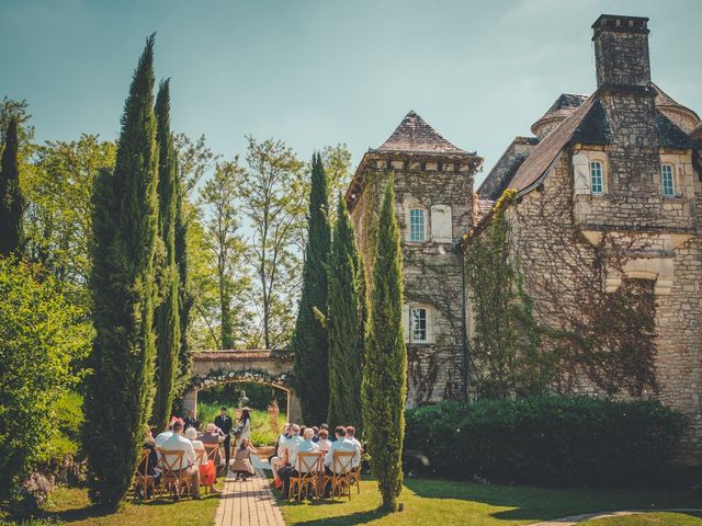 Le mariage de Benjamin et Rachel à Cazoulès, Dordogne 43